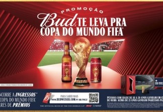Budweiser vai sortear ingressos para Copa do Mundo