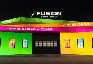 Fusion Energy Drink constrói bar high tech e interativo no Lollapalooza 2017