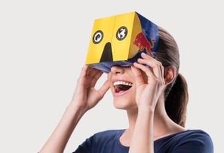 Red Bull lança embalagem que vira óculos de realidade virtual