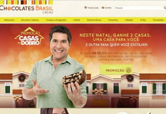 Chocolates Brasil entrega casas em ação promo 