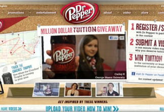 Dr. Pepper doa um milhão em bolsas de estudo nos EUA