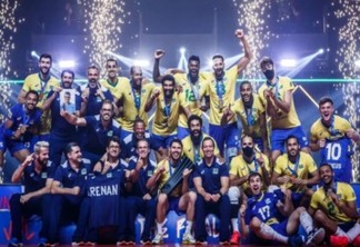 Brasil é campeão da Liga das Nações de Vôlei