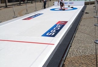 SporTV ativa Olimpíadas de Inverno com pista de curling