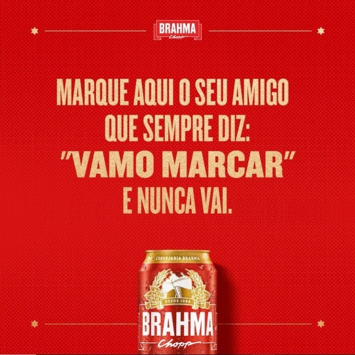 brahma dia do amigo