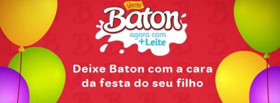 batom personalizacao de festa