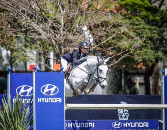 Anna Carolina Scafuro no Classic Horse em 2013.