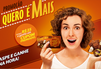 Brasil Cacau dá 400 mil chocolates em promoção