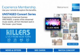 Canal da American Express passa comercial 24h por dia