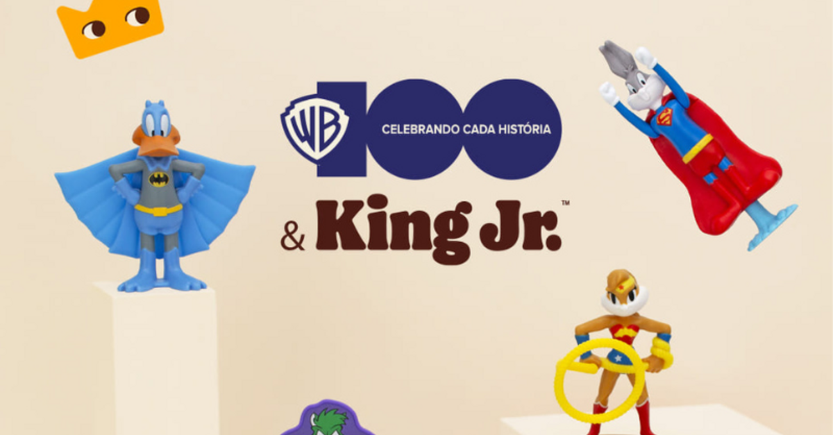 Burger King(R) Celebra Os 100 Anos Da Warner Bros. Com Personagens Looney  Tunes Especiais No King Jr.