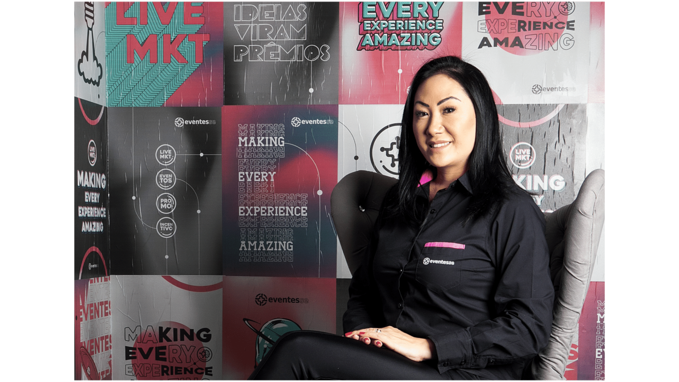 Milena Sakamoto, fundadora e CEO da Eventesse Live Marketing